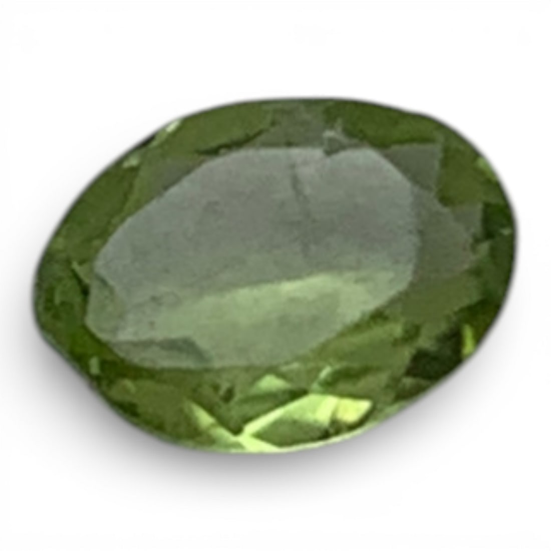 Faceted Lime Green Citrine Gemstone: 3x5mmGemstones Tested With Presidium Gem Tester Il - Berners Does Not Guarantee Authenticity Of Gemstones
