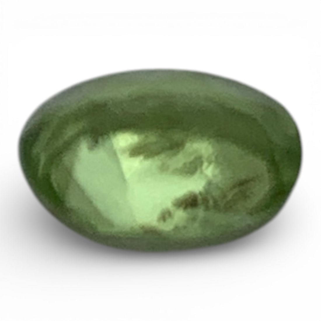 Faceted Lime Green Citrine Gemstone - 2