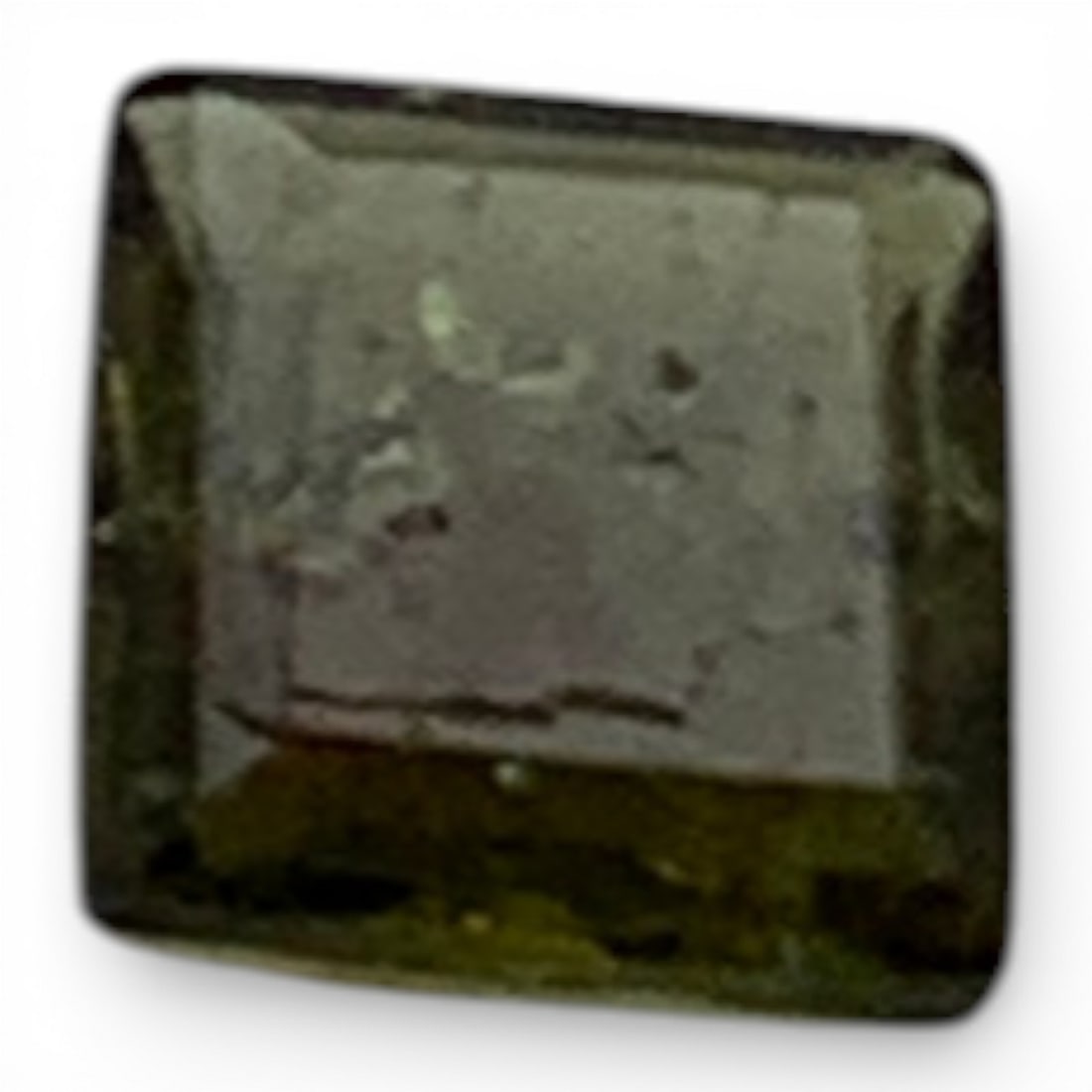 Faceted Lime Green Citrine Gemstone - 3