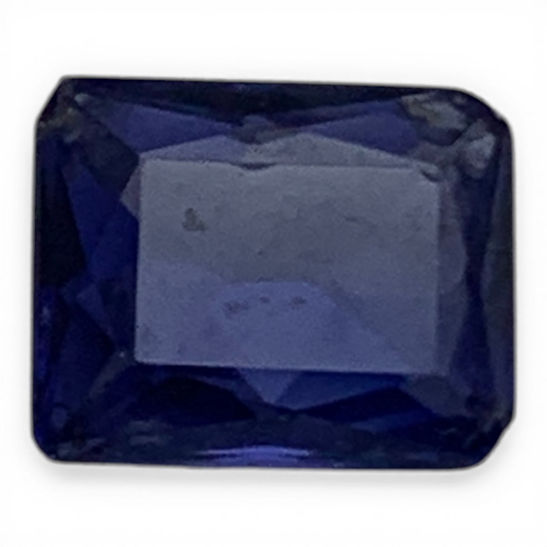 Faceted Dark Blue Sapphire Gemstone: 6x8.5mmGemstones Tested With Presidium Gem Tester Il - Berners Does Not Guarantee Authenticity Of Gemstones