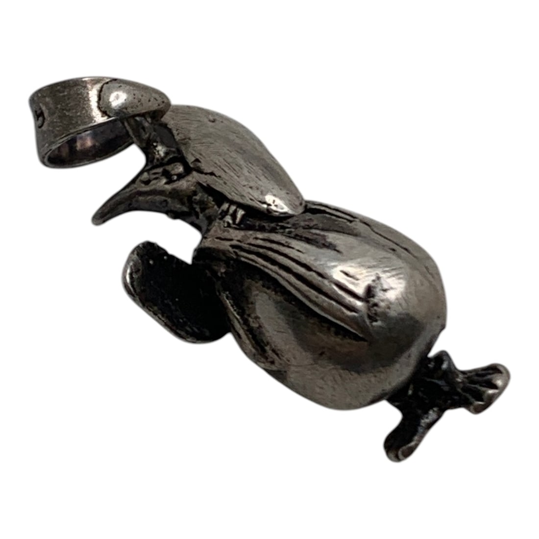 Sterling Silver Bird Pendant - 3