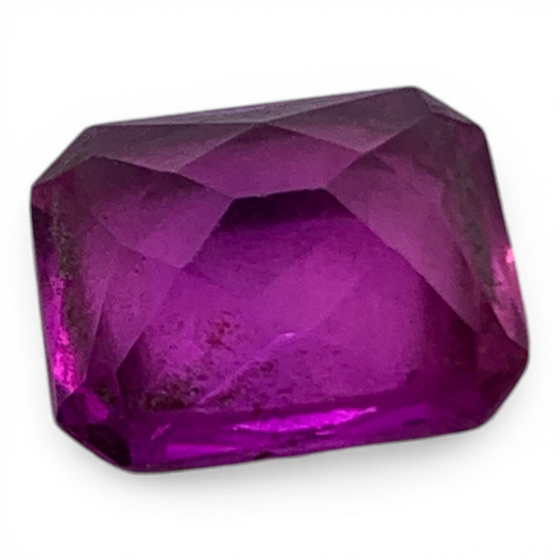 Faceted Purple Sapphire Gemstone - 2