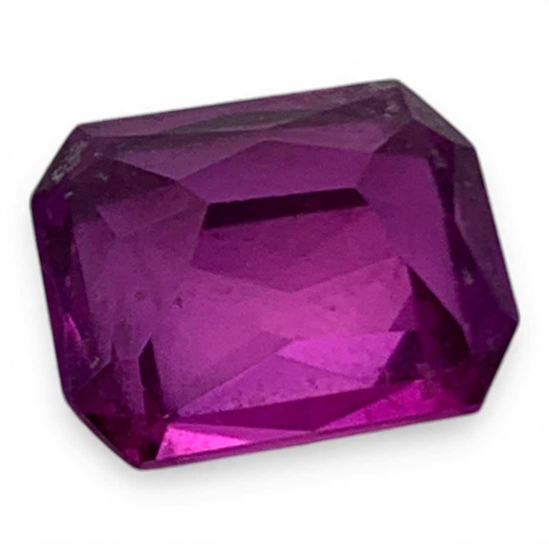 Faceted Purple Sapphire Gemstone - 2