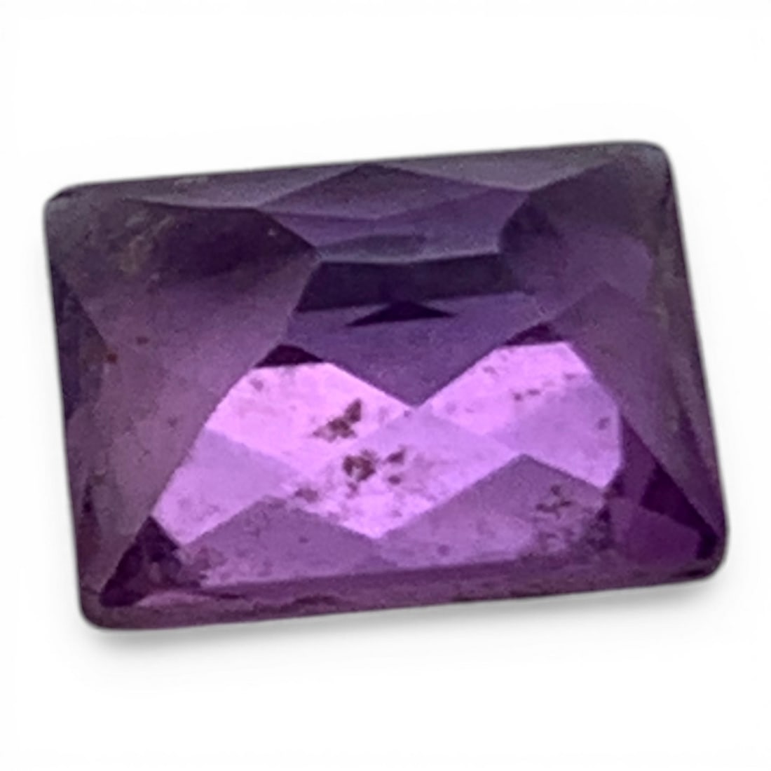 Faceted Purple Sapphire Gemstone - 2