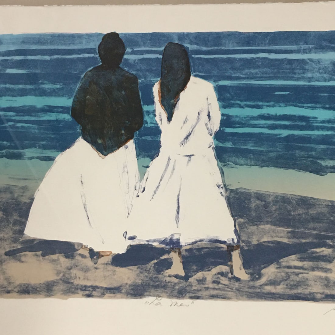 Richard Segalman Lithograph, La Mer - 6