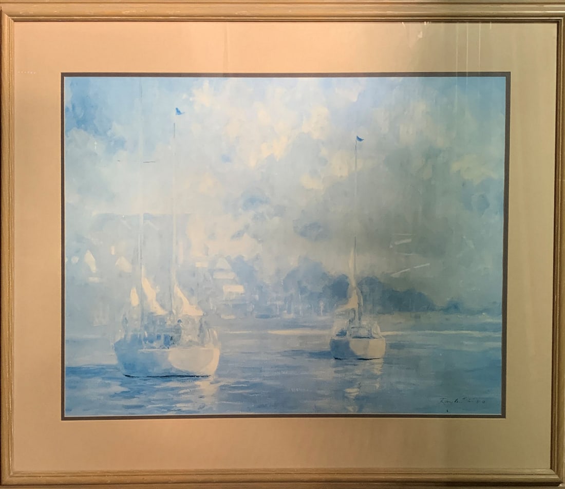 Ray Elbis Sailboat Print - 2