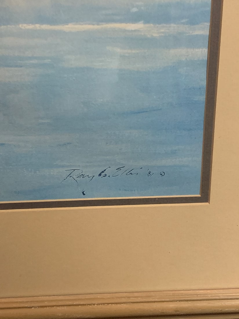 Ray Elbis Sailboat Print - 4