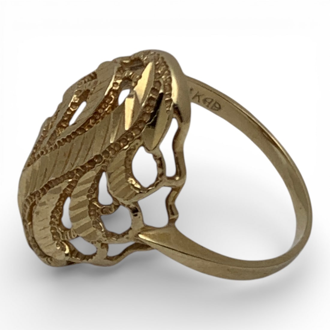 14k Yellow Gold Ring - 3