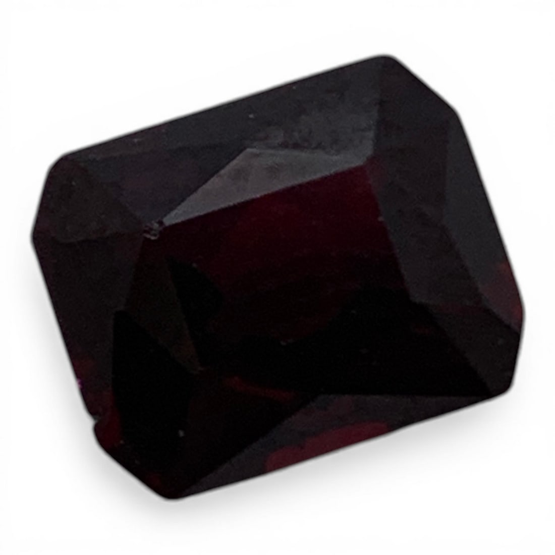 Faceted Red Sapphire Gemstone - 3