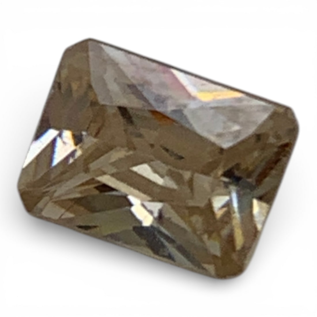 Faceted Yellow Spinel Gemstone - 3