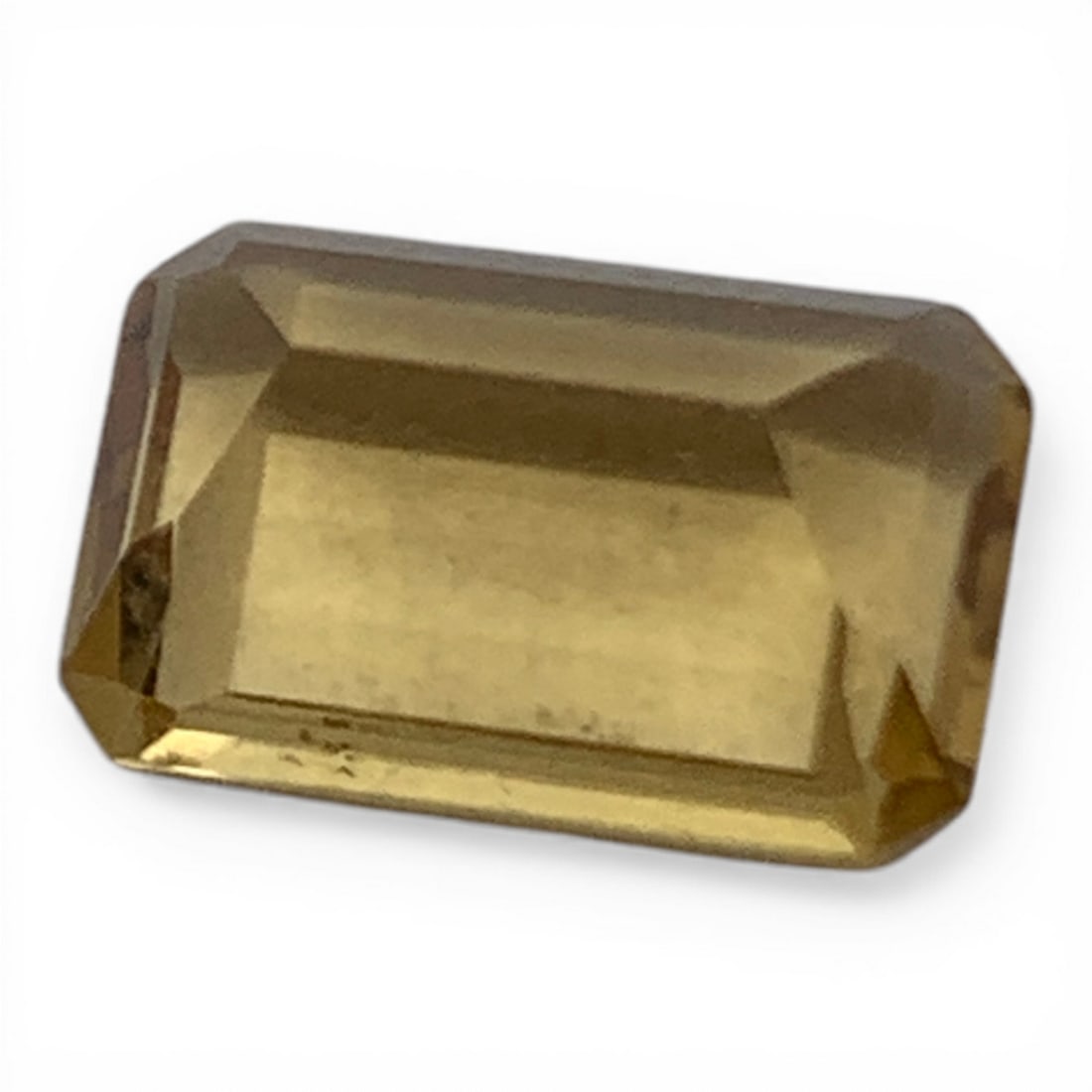 Faceted Yellow Citrine Gemstone - 2