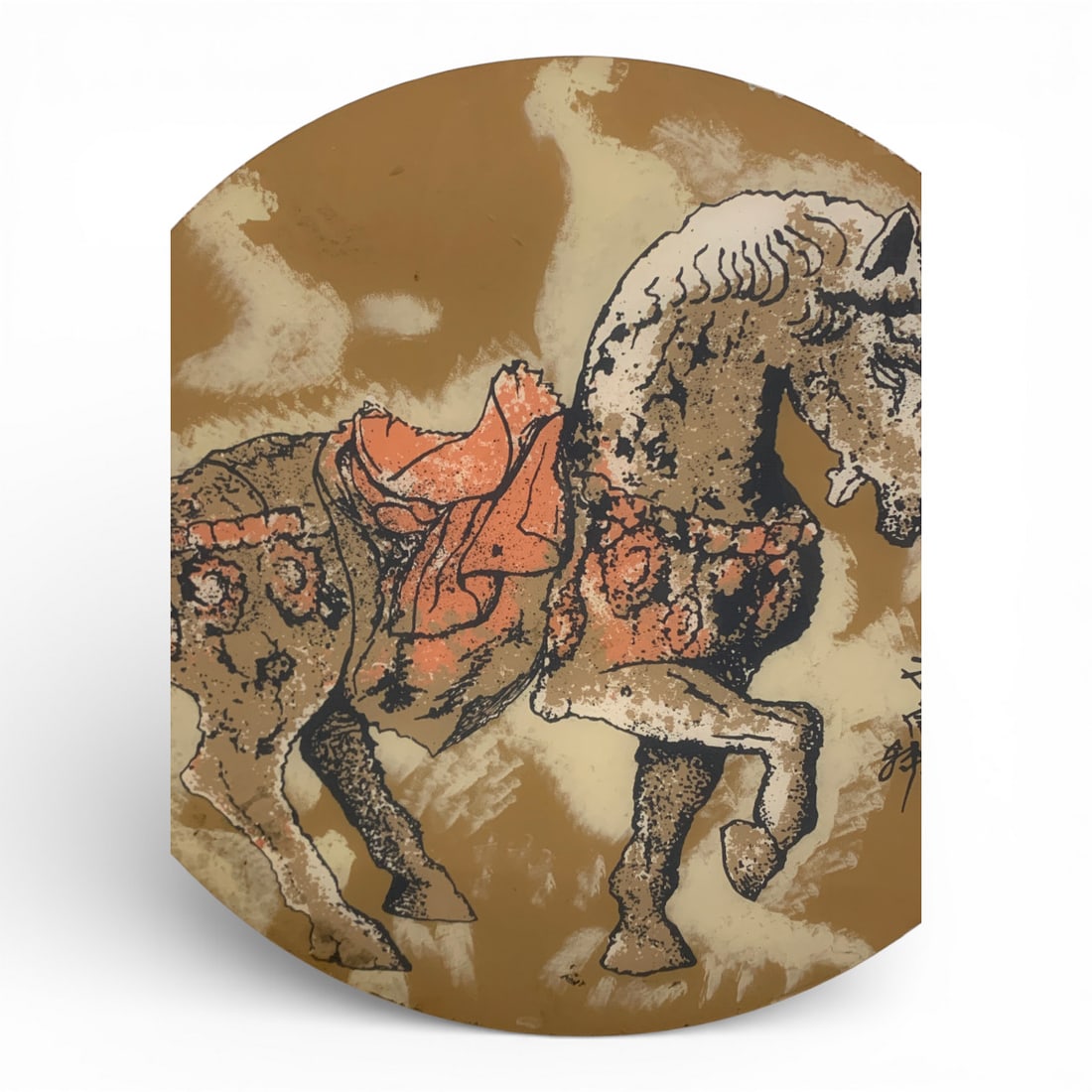 Asian Round Print - 4