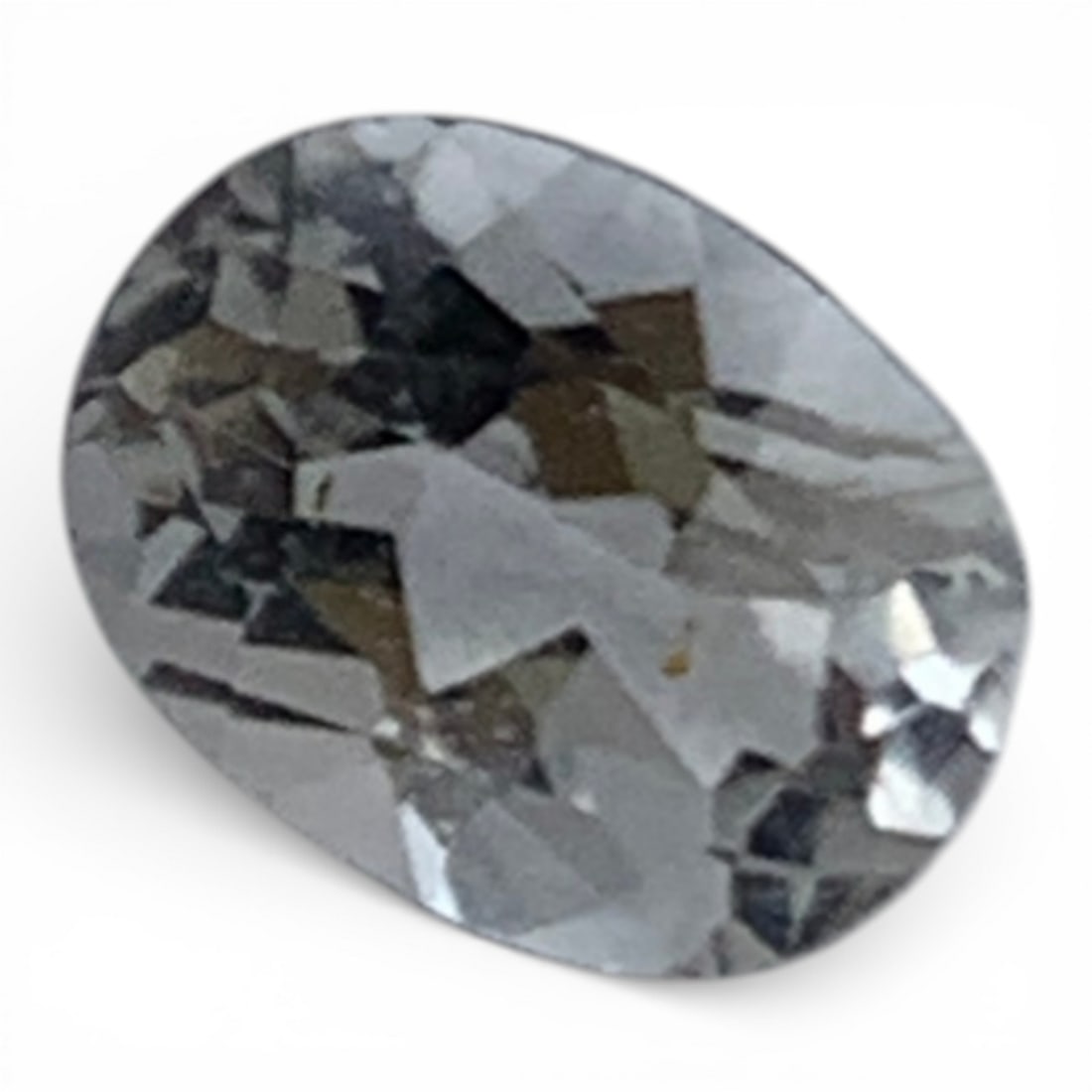 Faceted Clear Spinel Gemstone - 3