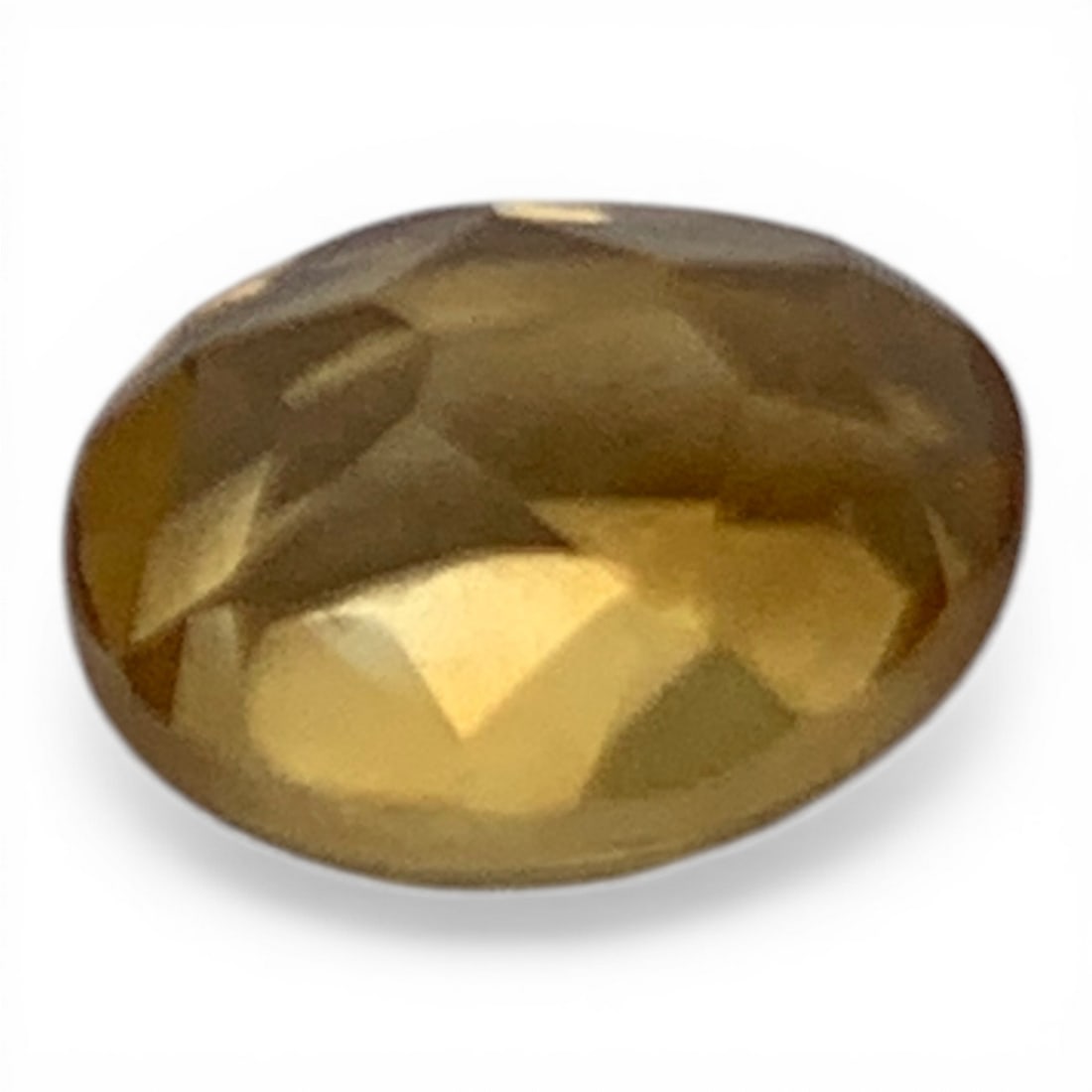 Faceted Yellow Citrine Gemstone - 2