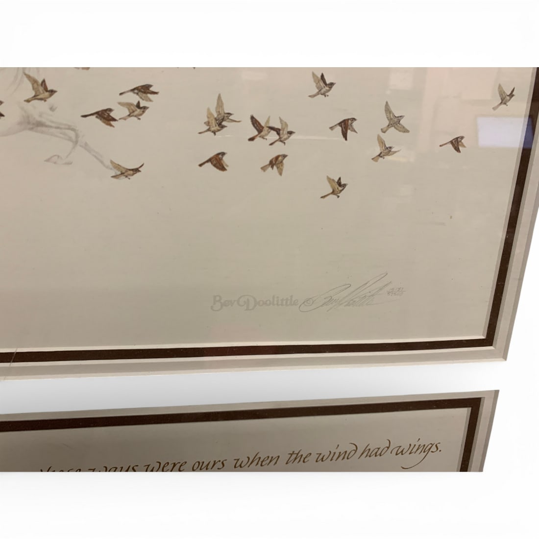 Bev Boolittle Print, When The Wind Had Wings - 2