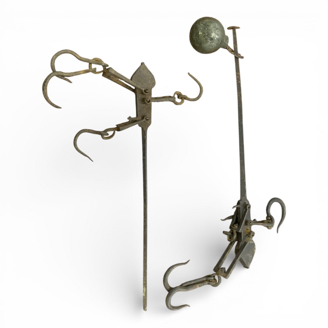 2 Cast Iron Scales: See Photos