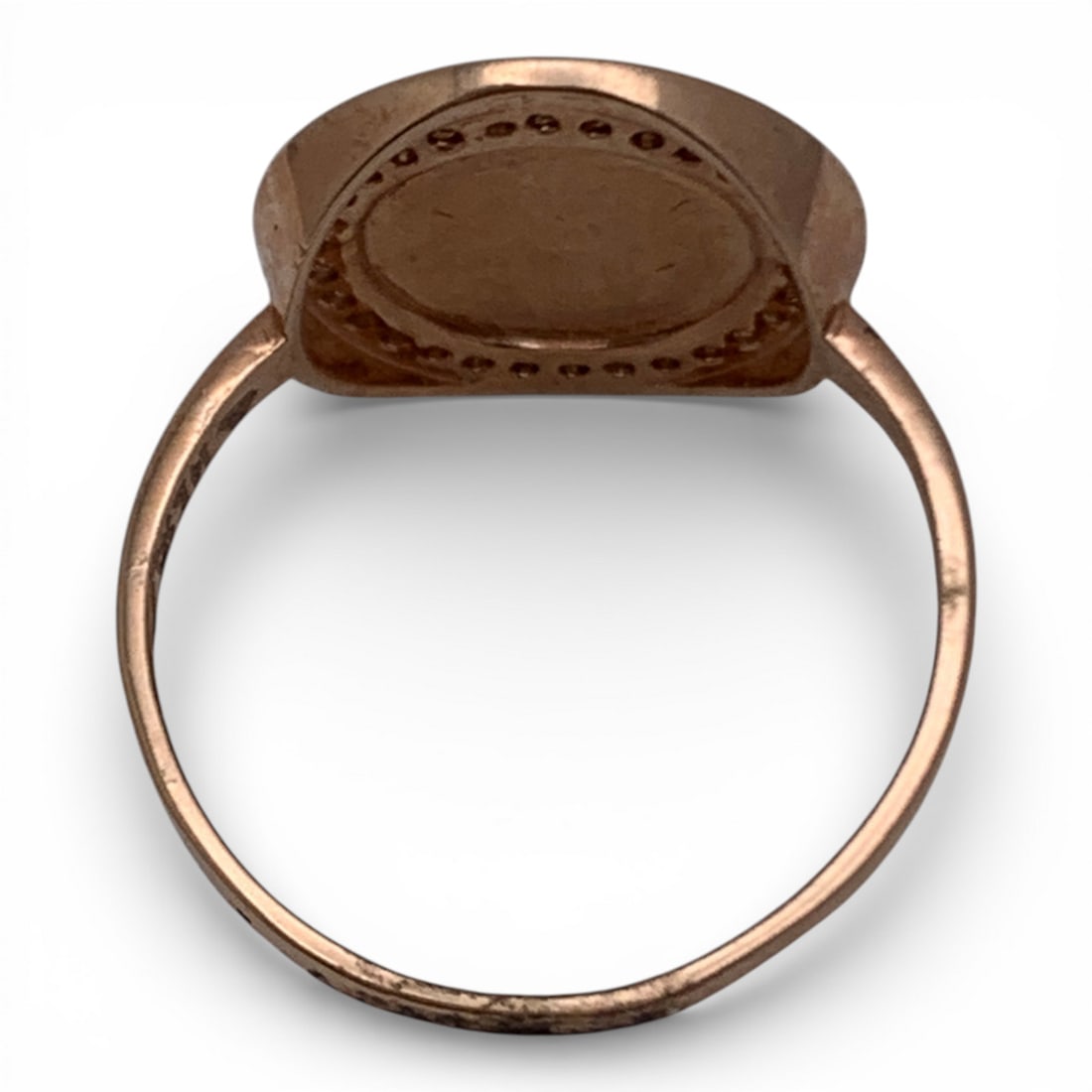 14k Rose Gold & Diamond Ring - 2