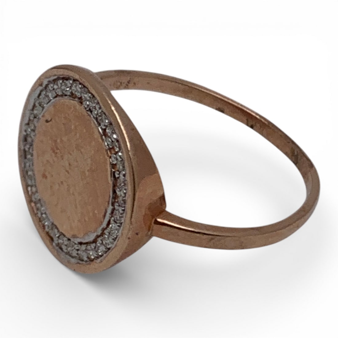 14k Rose Gold & Diamond Ring - 3