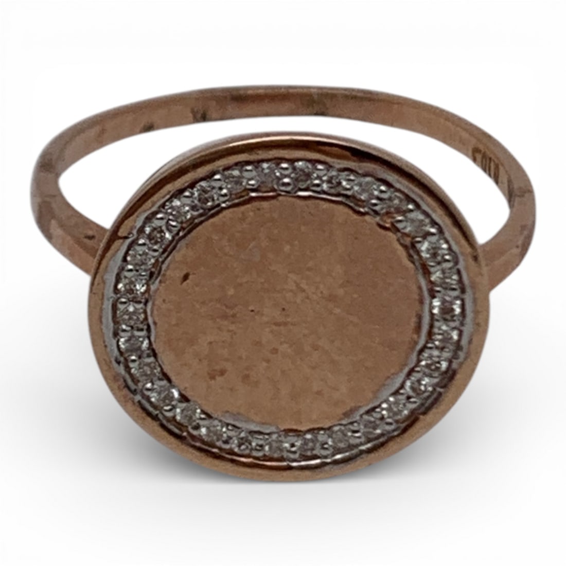 14k Rose Gold & Diamond Ring - 5