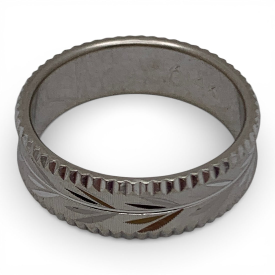 14k White Gold Ring - 2