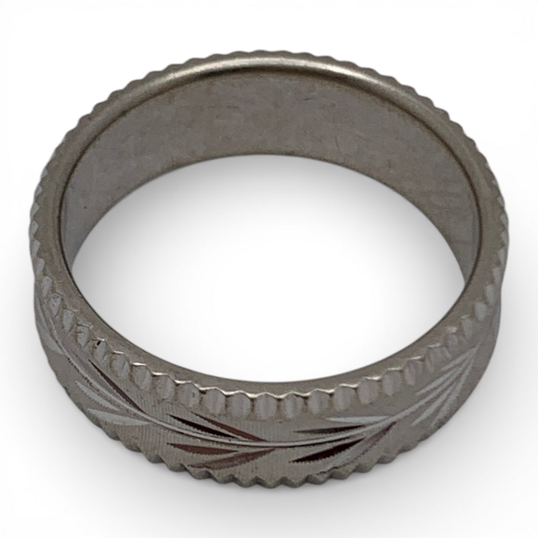 14k White Gold Ring - 3