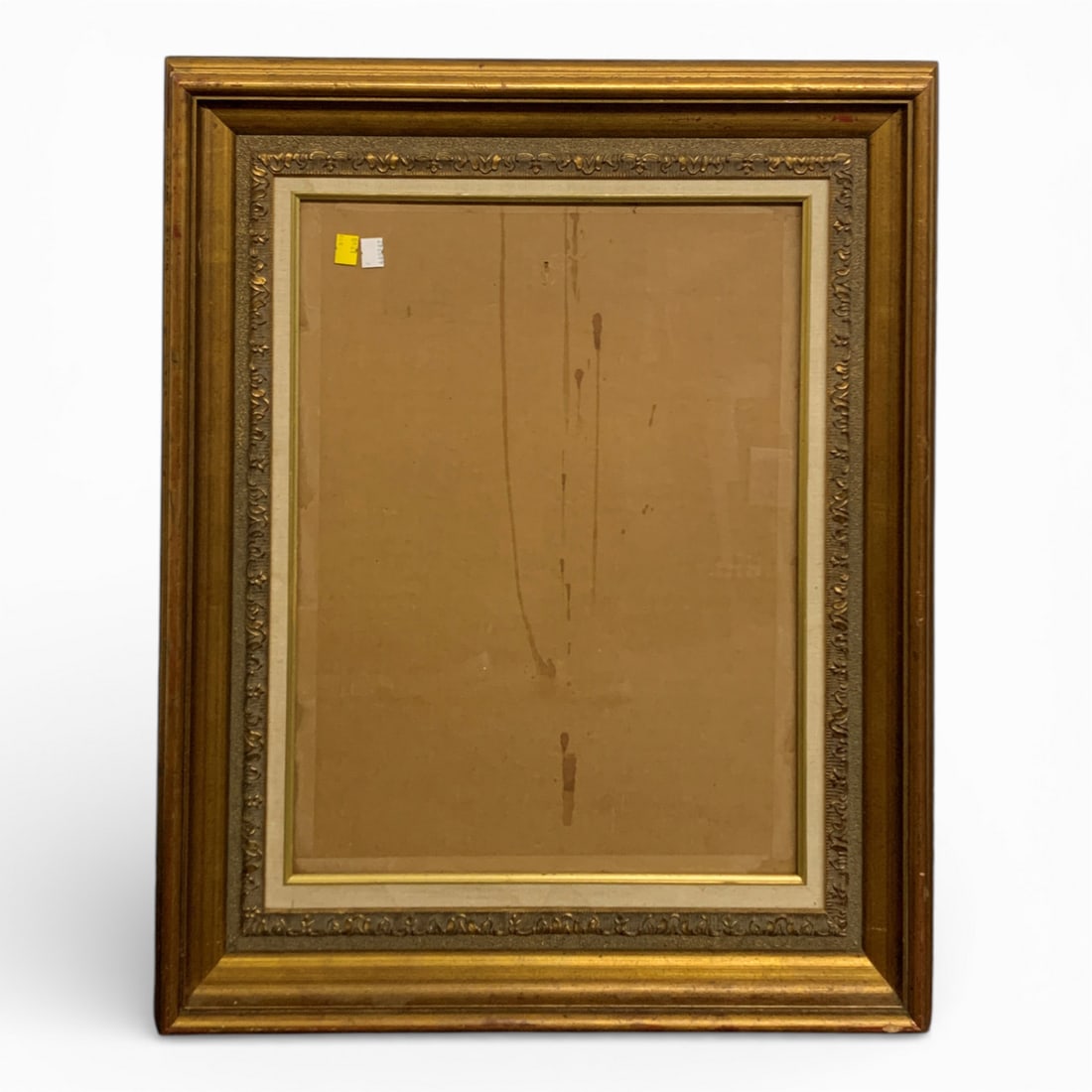 Gilt Frame: 24" X 28".