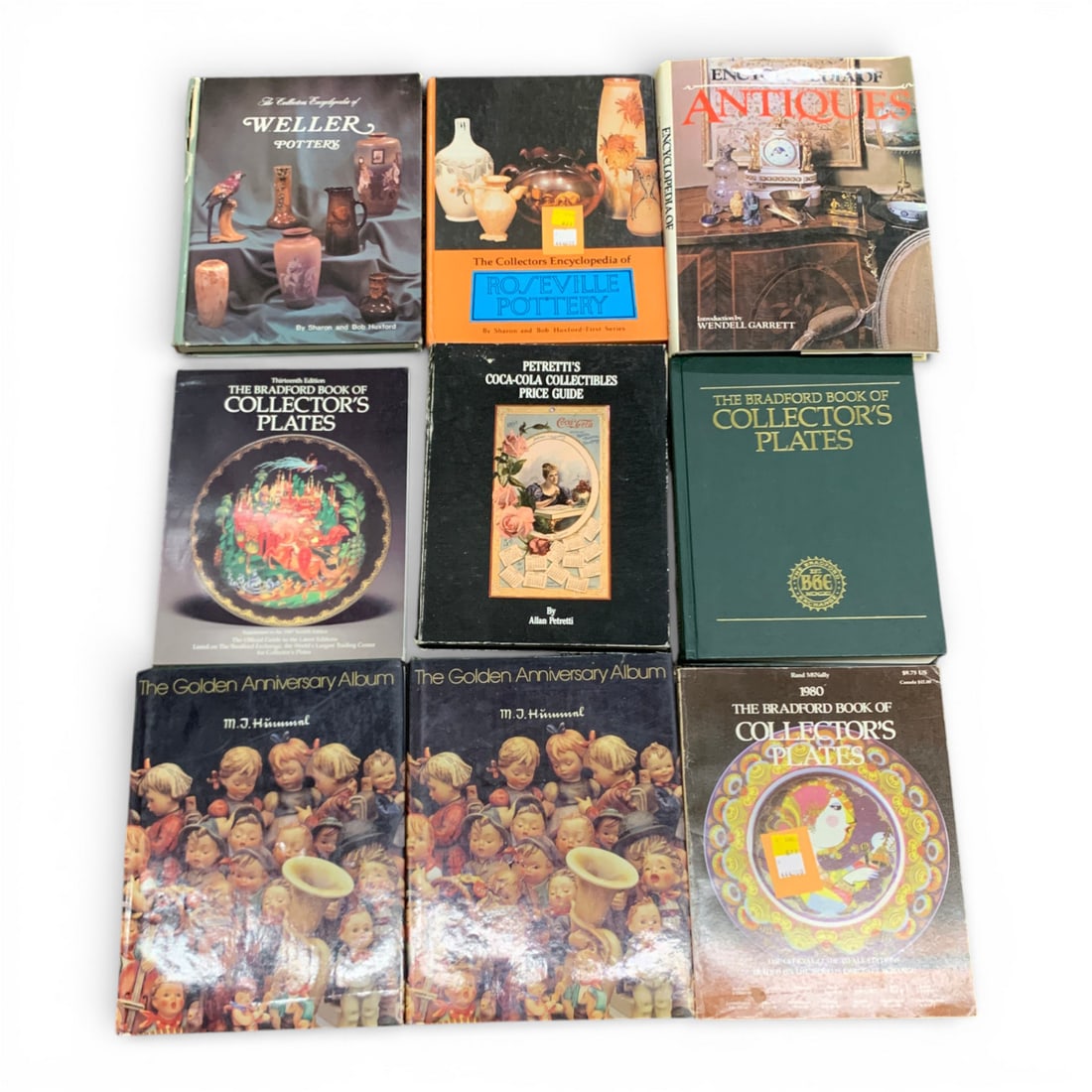 Group Of 9 Miscellaneous Books: See Photos