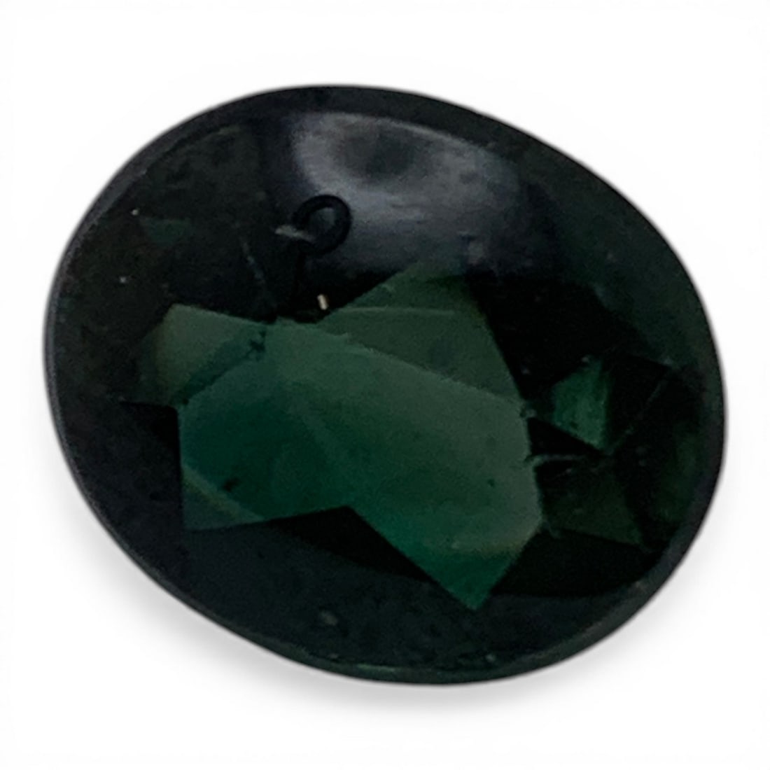 Faceted Green Topaz Gemstone - 3