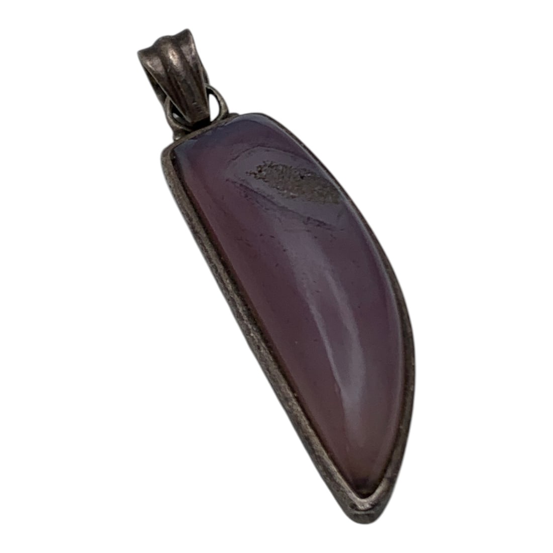 Silver Pendant With Stone - 3