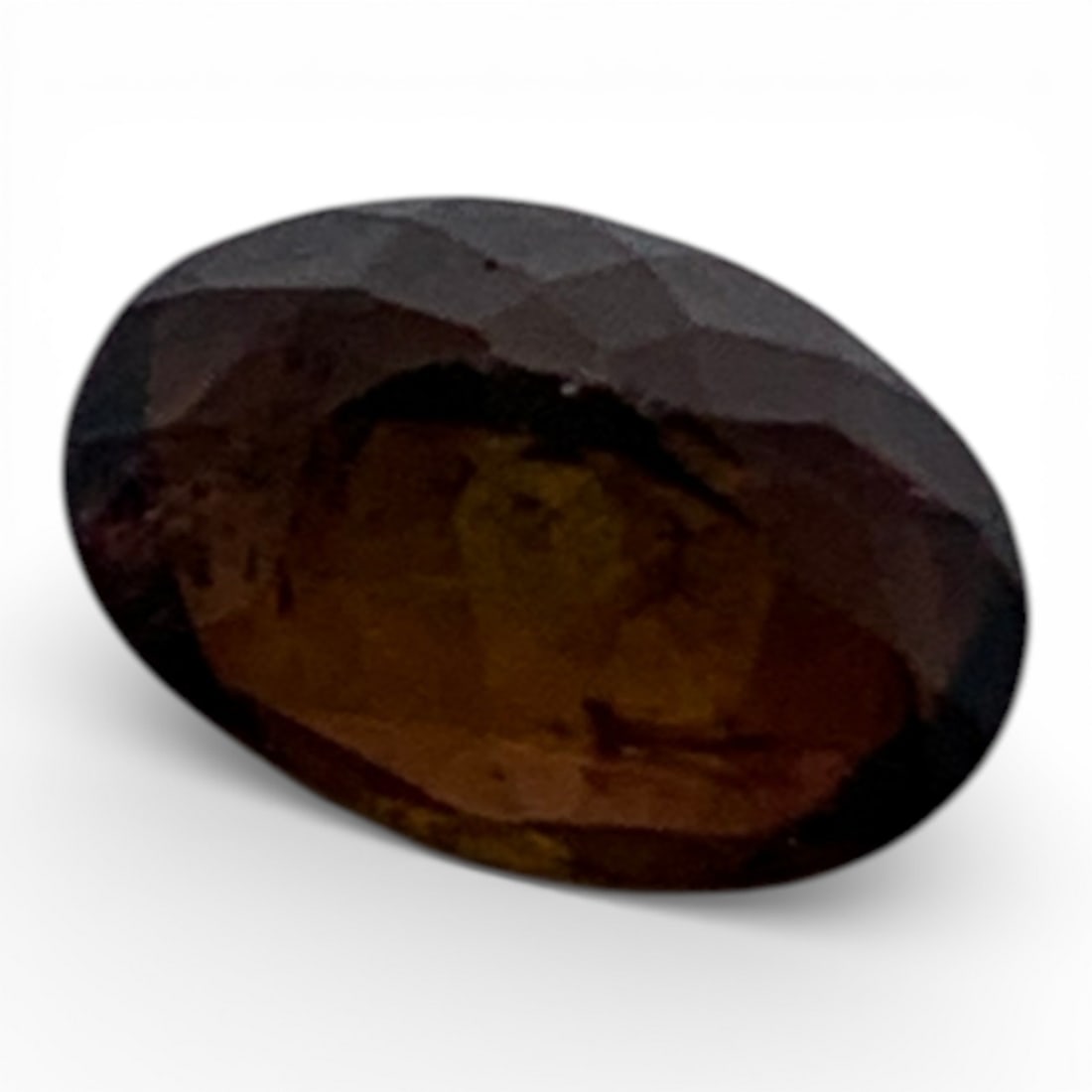 Faceted Brown Tourmaline Gemstone: 4.5x6mm Gemstones Tested With Presidium Gem Tester Il - Berners Does Not Guarantee Authenticity Of Gemstones