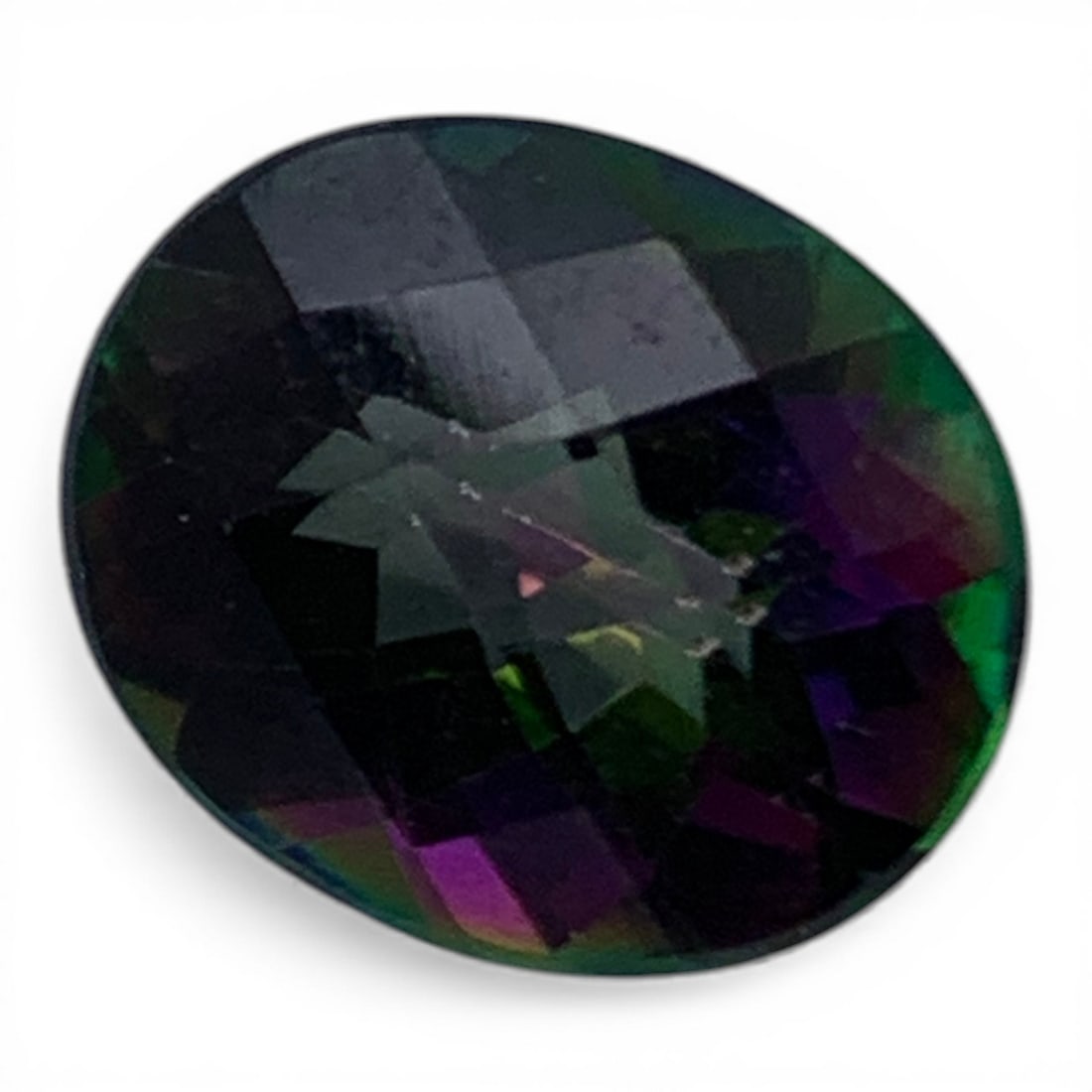 Faceted Rainbow Topaz Gemstone - 3