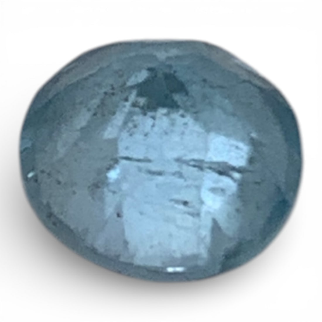 Faceted Clear Blue Topaz Gemstone - 2