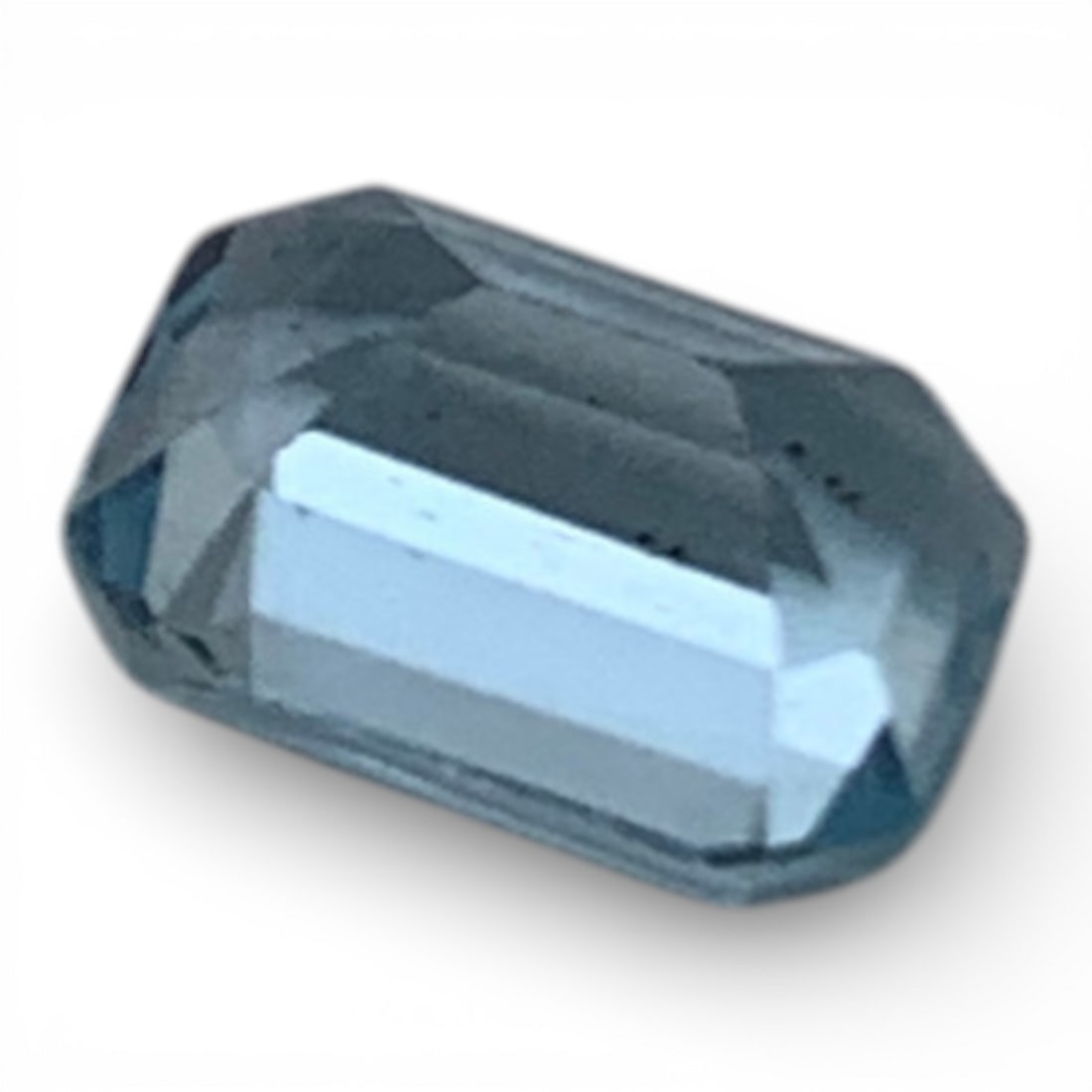 Faceted Clear Blue Topaz Gemstone - 2