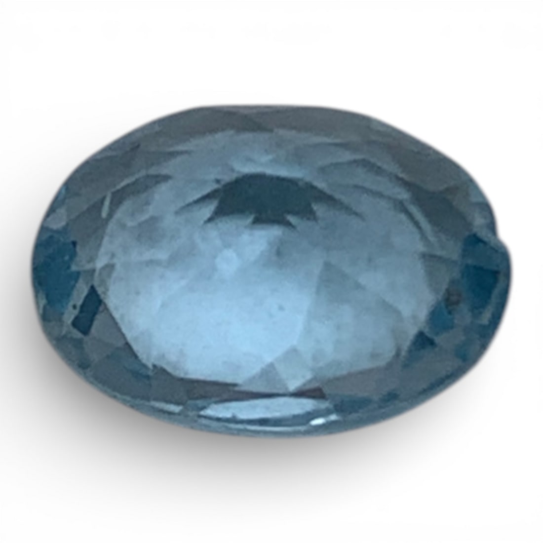Faceted Clear Blue Topaz Gemstone - 2