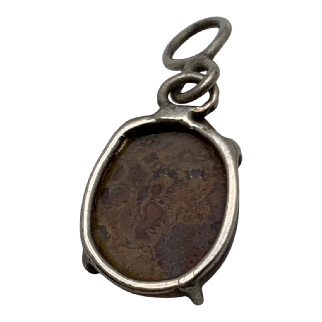 Silver Pendant With Stone - 2