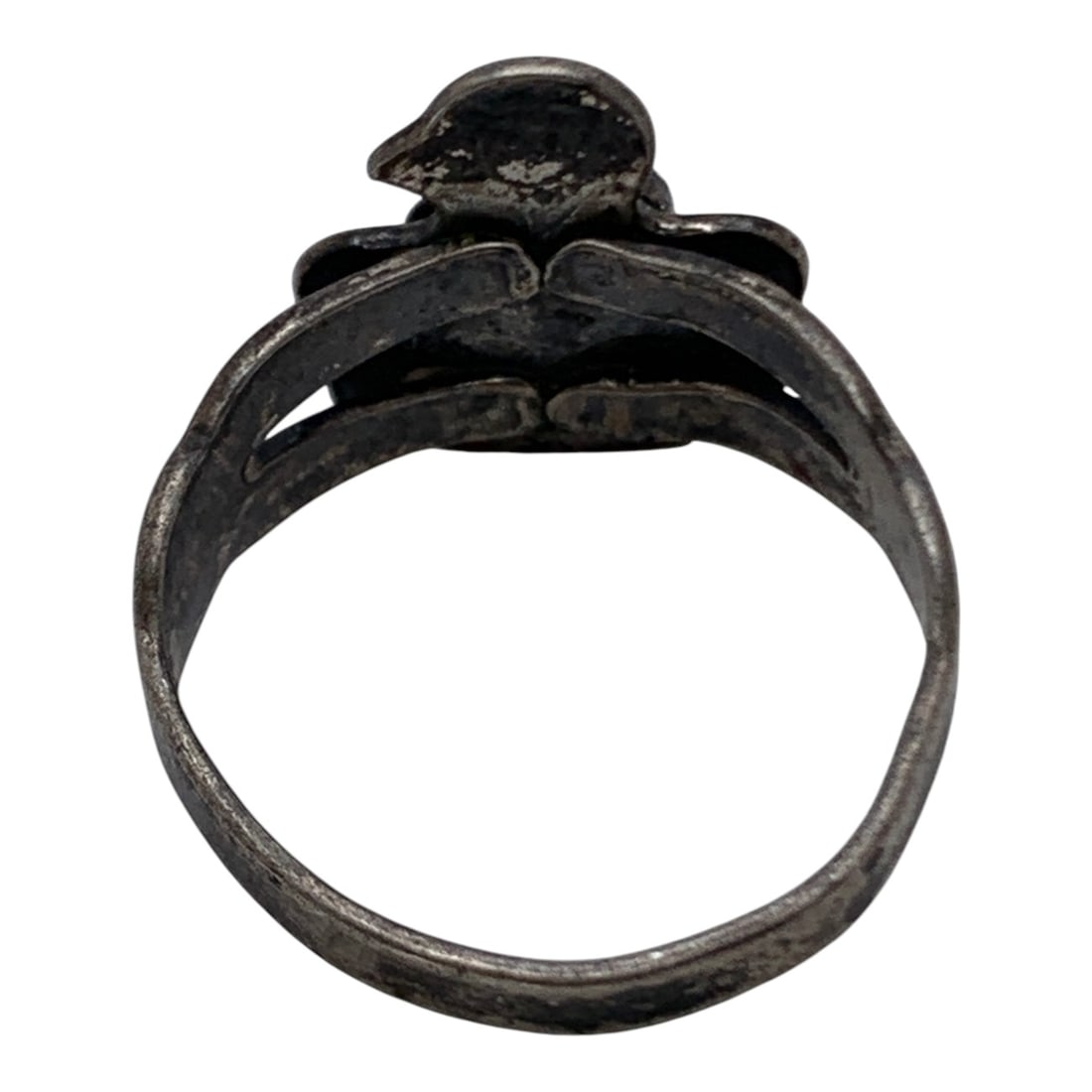 Sterling Silver Ring With Blue Stone - 2