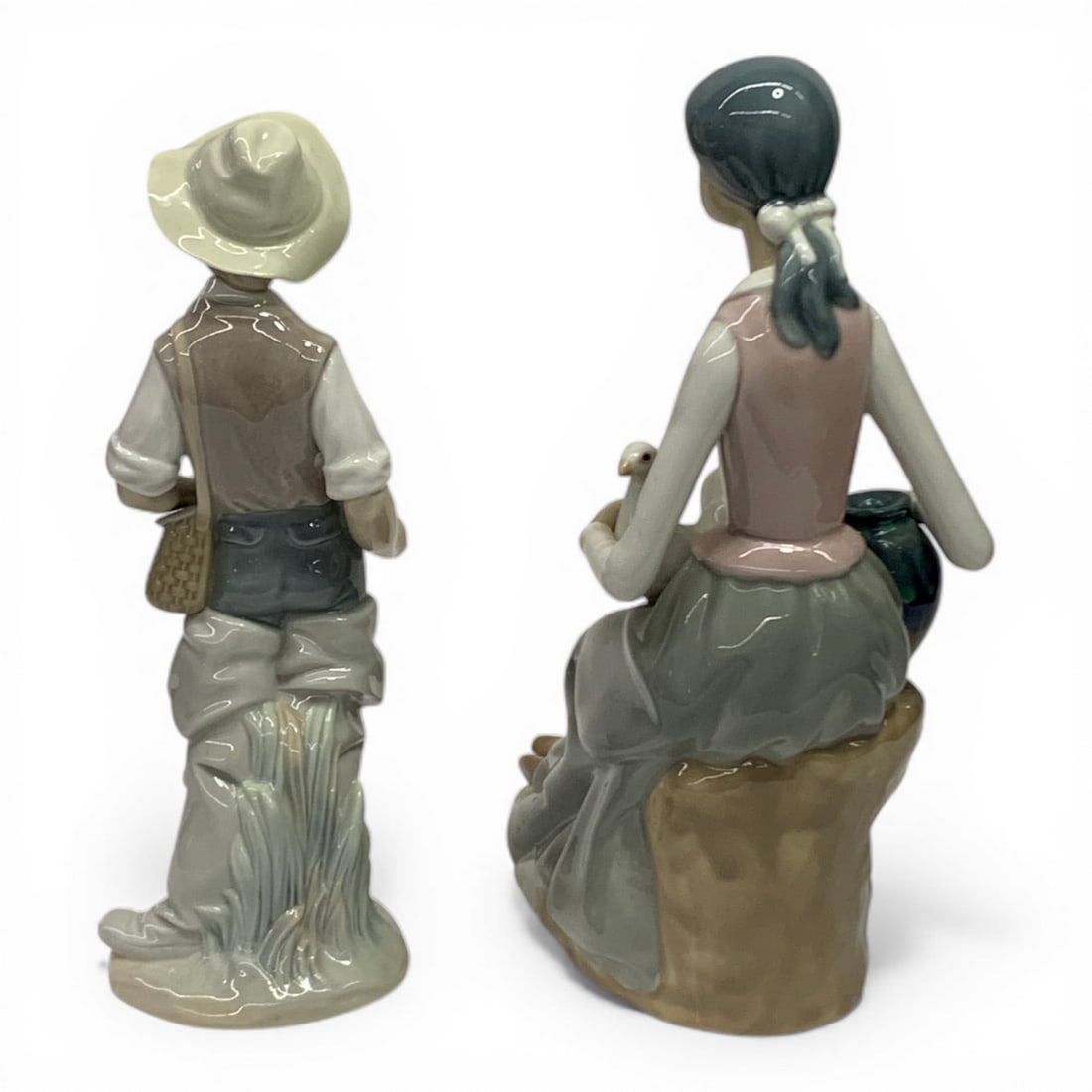 2 Porcelain Figural Sculptures - 2