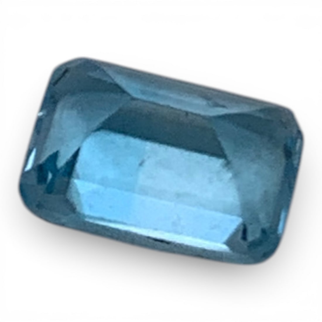 Faceted Clear Blue Topaz Gemstone - 2