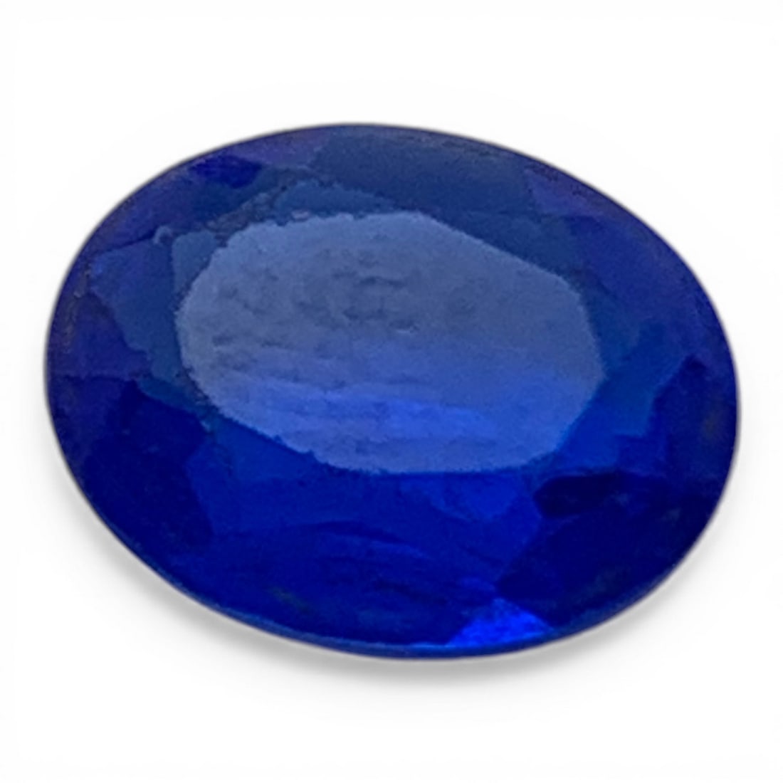 Faceted Deep Blue Topaz Gemstone - 3