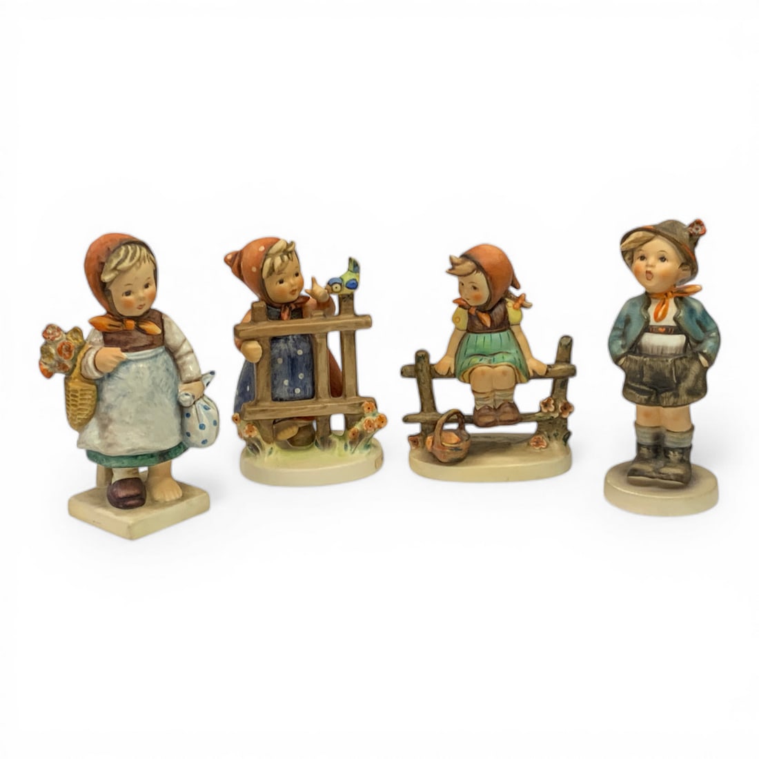 Collection Of 4 Hummel Figurines: Signs Of SpringApprox 6" Tall