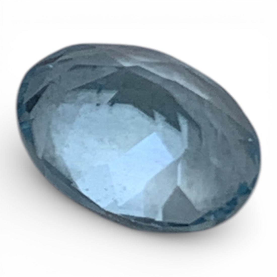 Faceted Clear Blue Topaz Gemstone - 2