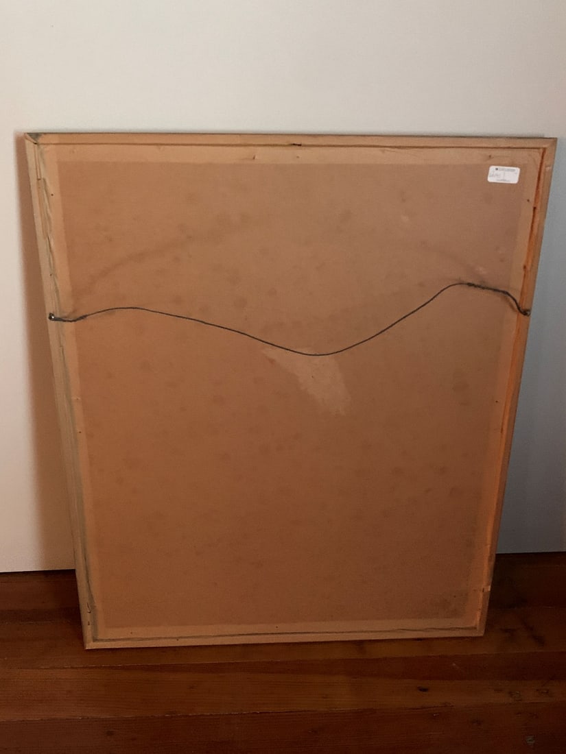 Painting On Paper Signed Jane - 8