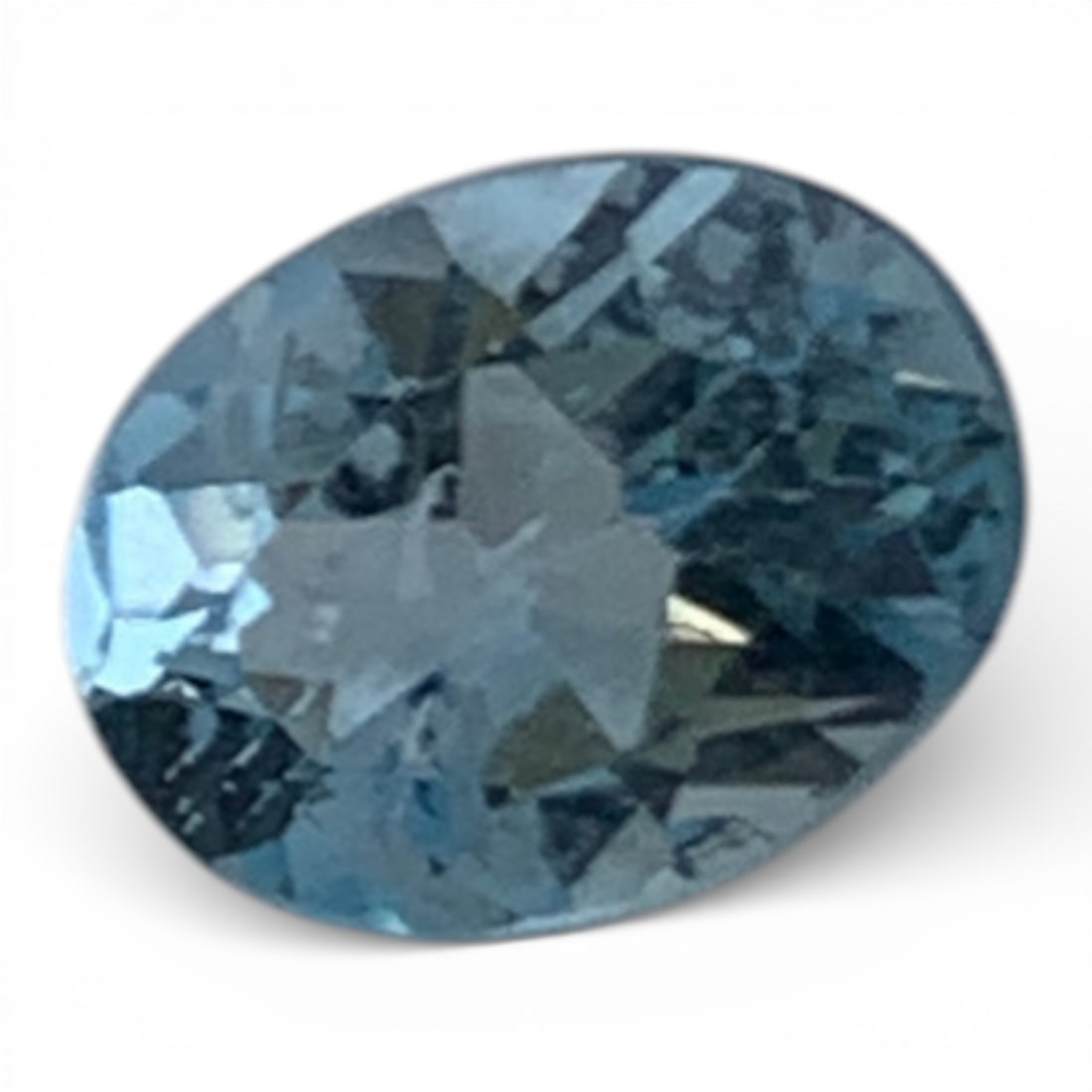 Faceted Clear Blue Topaz Gemstone: 4x6mm Gemstones Tested With Presidium Gem Tester Il - Berners Does Not Guarantee Authenticity Of Gemstones