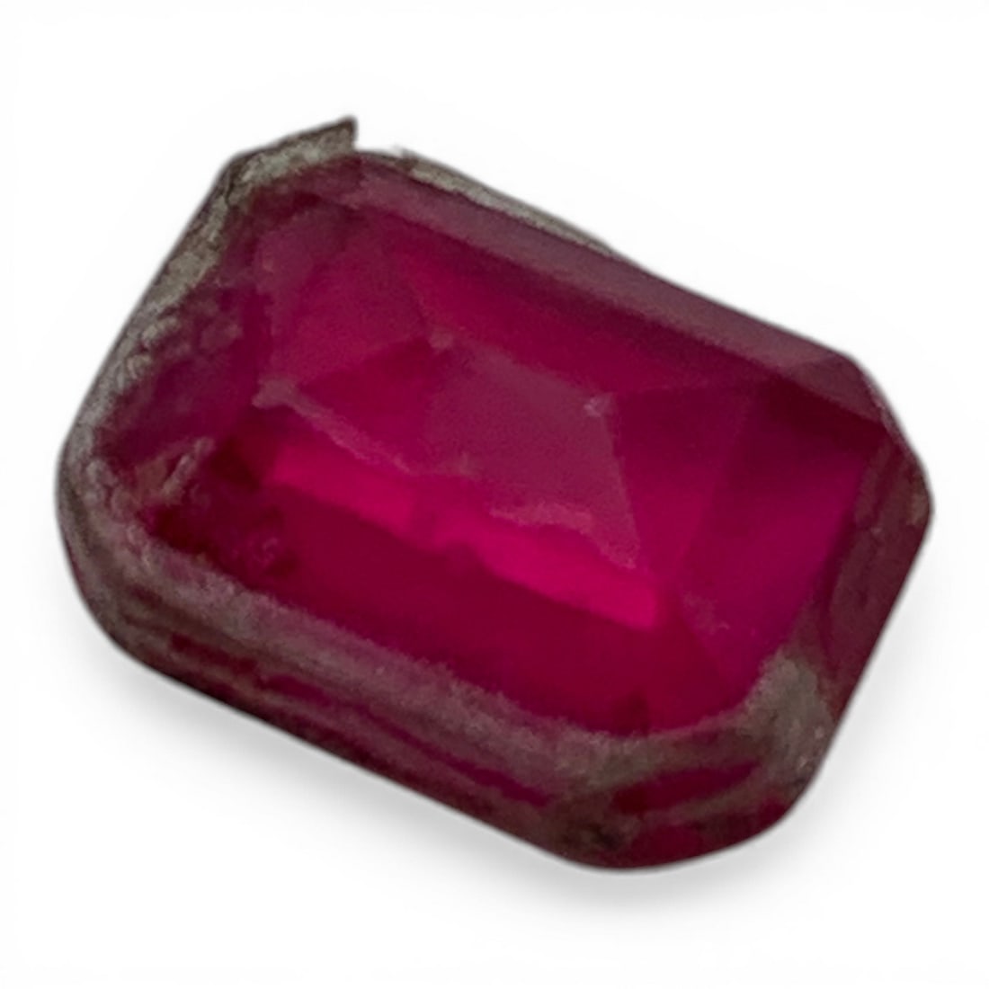 Faceted Hot Pink Topaz Gemstone - 2