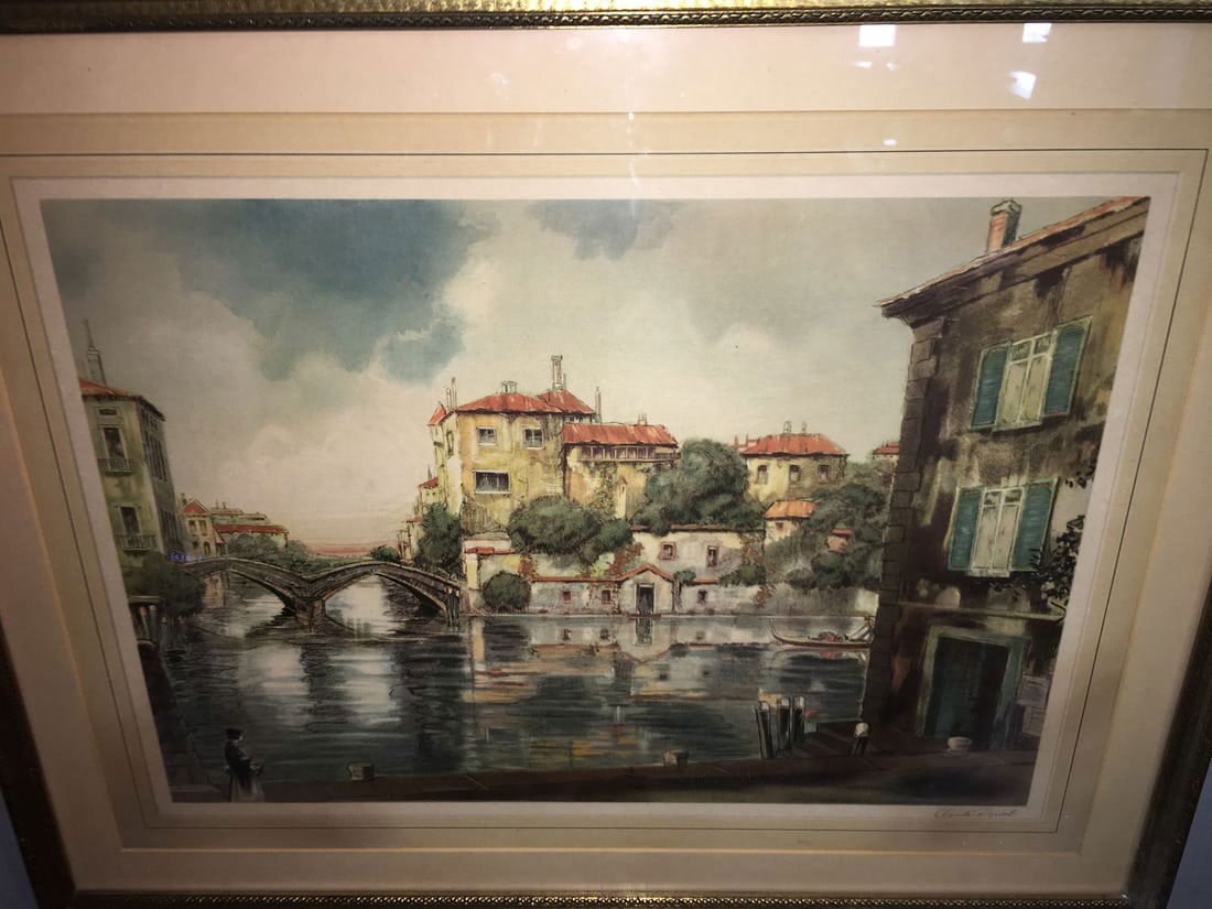 Framed Claude Dorval Print - 4