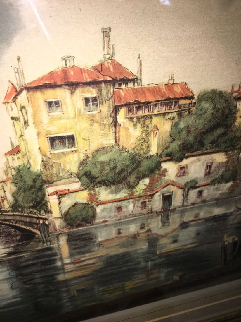 Framed Claude Dorval Print - 6