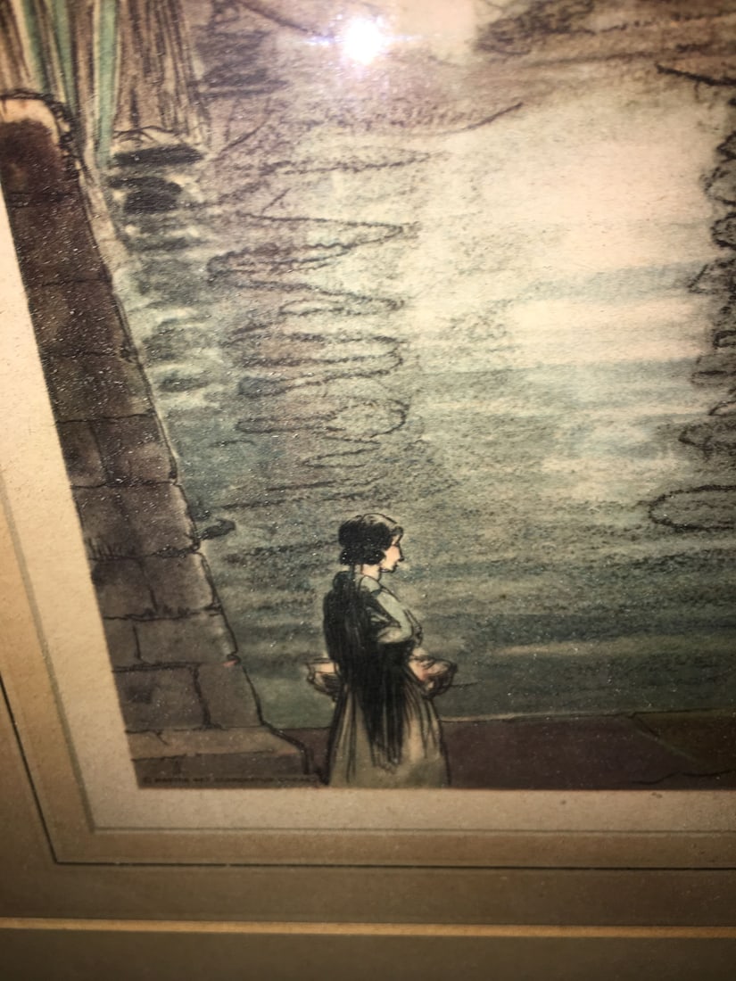 Framed Claude Dorval Print - 7