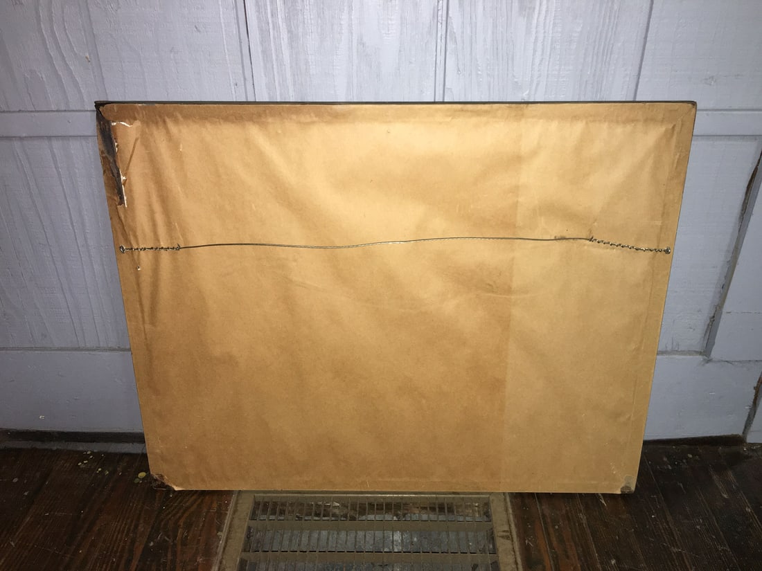 Framed Claude Dorval Print - 8