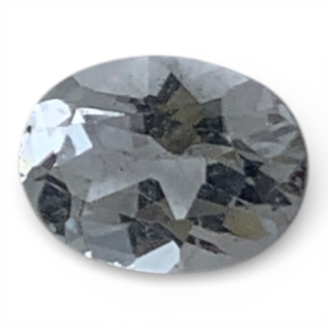Faceted Clear Topaz Gemstone - 3