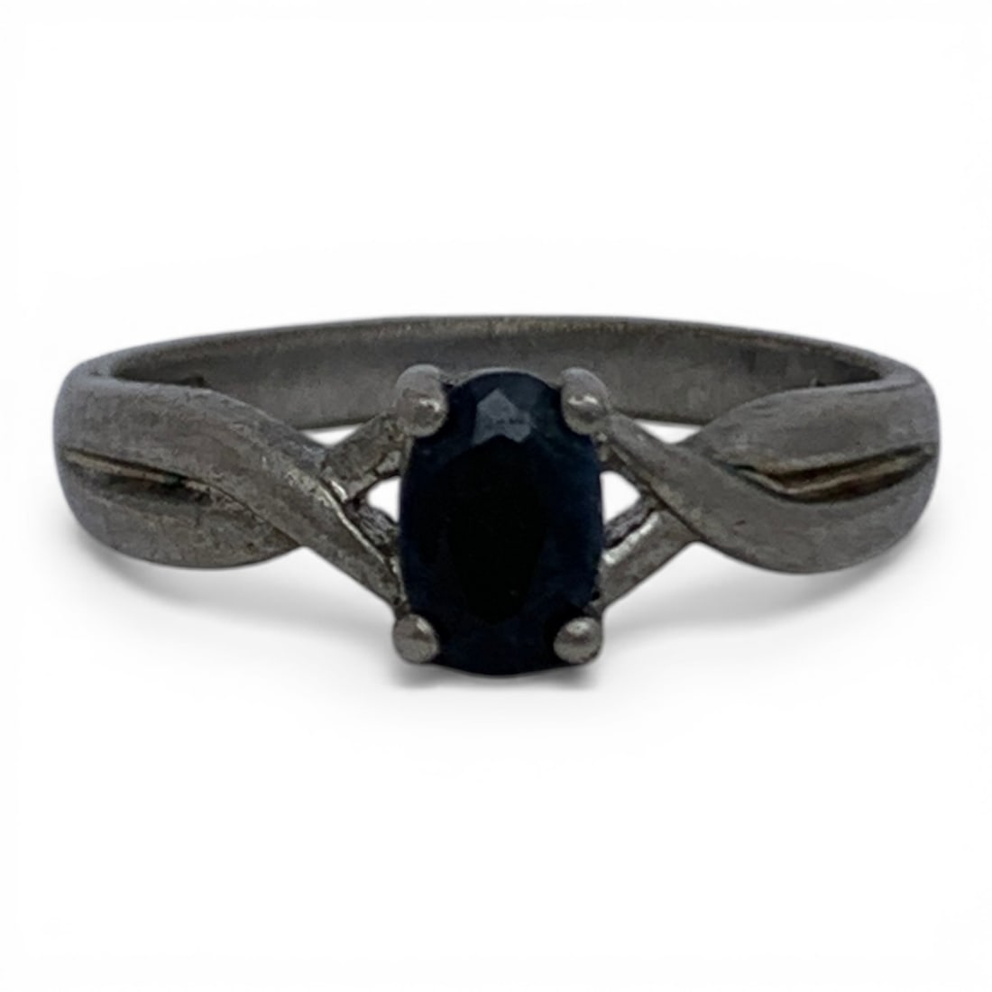 Sterling Silver & Sapphire Ring (1 of 6)